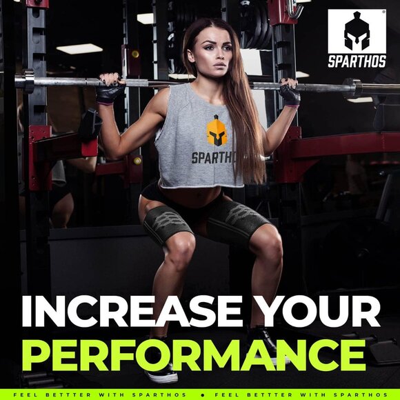 Thigh Compression Sleeves Pair – Quad and Hamstring Support – Upper Leg Sleeves - Picture 7 of 8